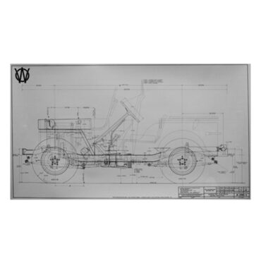 Vintage Willys Print Set - MB Manufacturing 3 Print Set