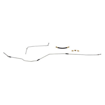US Made Formed Steel Fuel Line Kit Fits 46-49 CJ-2A